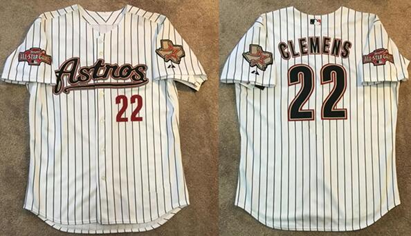 Men's Houston Astros ACTIVE PLAYER Custom White 2004 All Star Cool Base Stitched Baseball Jersey